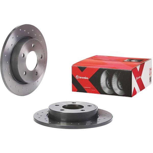 Bromsskiva Solid, Bakaxel Brembo 08.A029.1X BREMBO