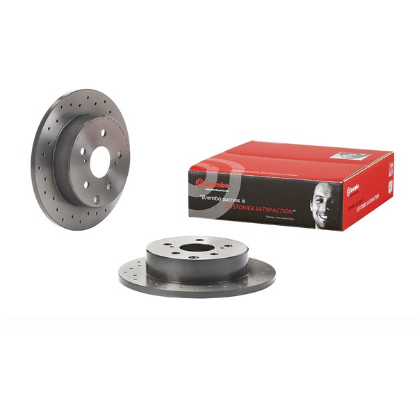 Bromsskiva Solid, Bakaxel Brembo 08.A429.1X BREMBO