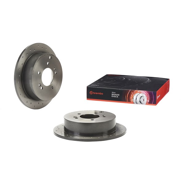 Bromsskiva Solid, Bakaxel Brembo 08.A446.1X BREMBO