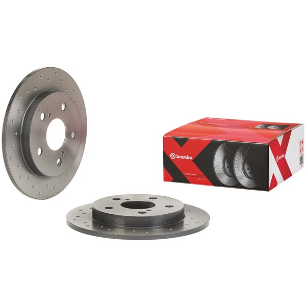 Bromsskiva Solid, Bakaxel Brembo 08.A534.2X BREMBO Bromsskiva Solid, Bakaxel Brembo 08.A534.2X BREMBO