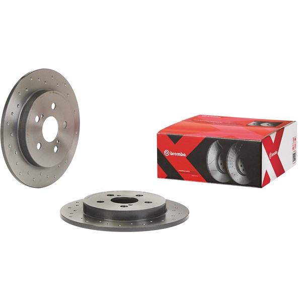 Bromsskiva Solid, Bakaxel Brembo 08.A534.3X BREMBO