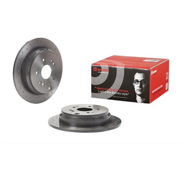 Bromsskiva Solid, Bakaxel Brembo 08.A871.1X BREMBO
