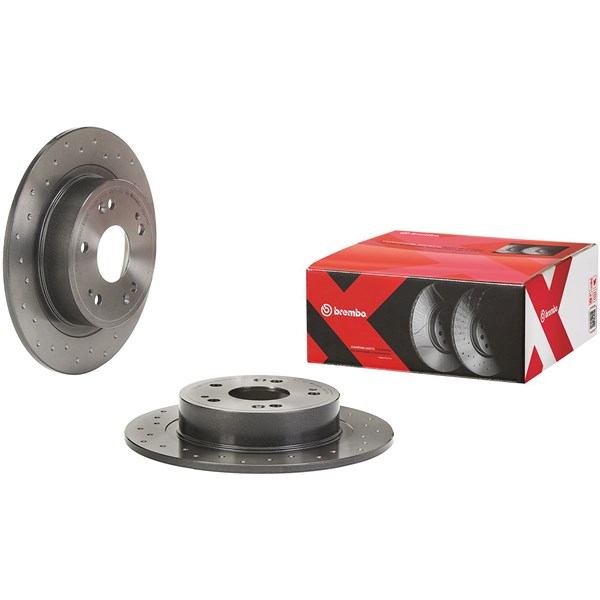 Bromsskiva Solid, Bakaxel Brembo 08.B271.1X BREMBO