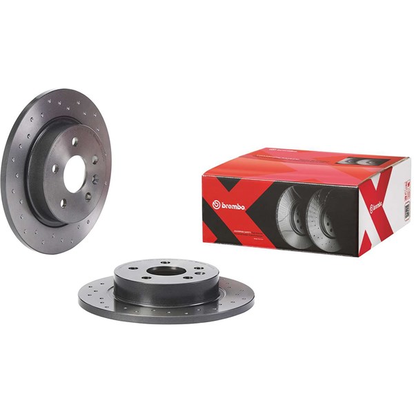 Bromsskiva Solid, Bakaxel Brembo 08.B357.1X BREMBO