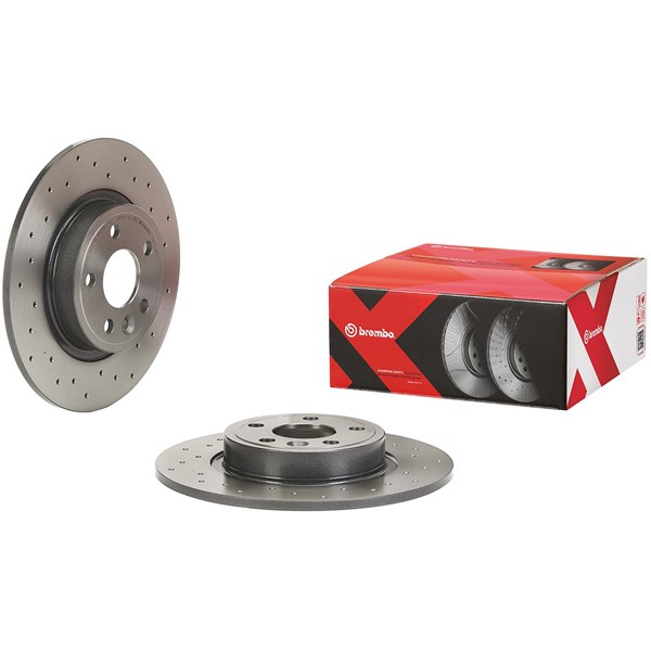 Bromsskiva Solid, Bakaxel Brembo 08.C208.1X BREMBO