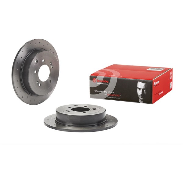 Bromsskiva Solid, Bakaxel Brembo 08.D429.1X BREMBO