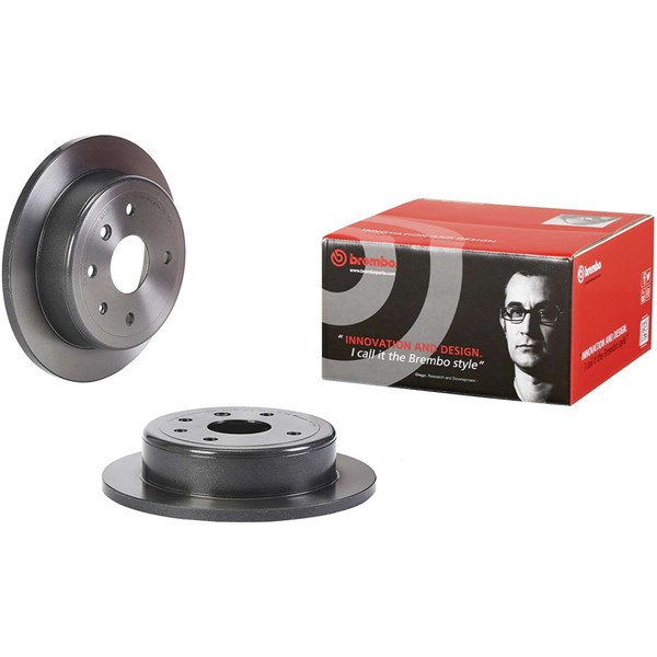 Bromsskiva Solid, Bakaxel Brembo 08.E764.11 BREMBO