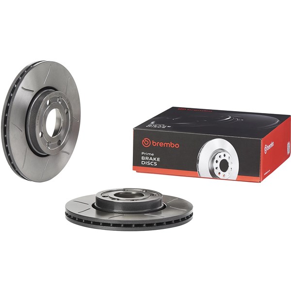 Bromsskiva Ventilerad, Framaxel Brembo 09.9078.76 BREMBO