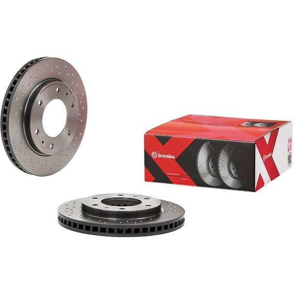 Bromsskiva Hålad/ventilerad, Framaxel Brembo 09.A868.1X BREMBO Bromsskiva Hålad/ventilerad, Framaxel Brembo 09.A868.1X BREMBO