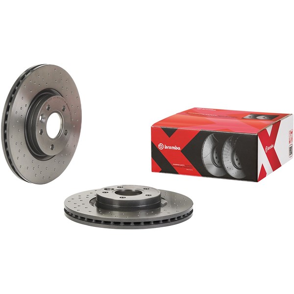 Bromsskiva Hålad/ventilerad, Framaxel Brembo 09.C138.1X BREMBO