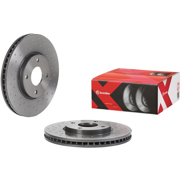 Bromsskiva Hålad/ventilerad, Framaxel Brembo 09.D216.1X BREMBO Bromsskiva Hålad/ventilerad, Framaxel Brembo 09.D216.1X BREMBO