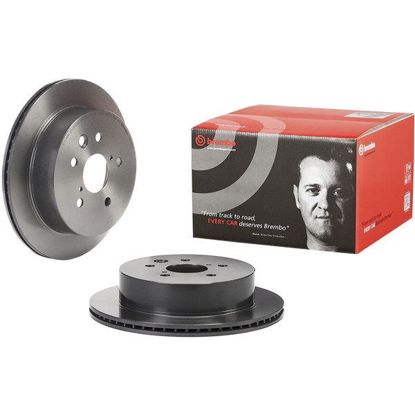 Bromsskiva Ventilerad, Bakaxel Brembo 09.E525.11 BREMBO