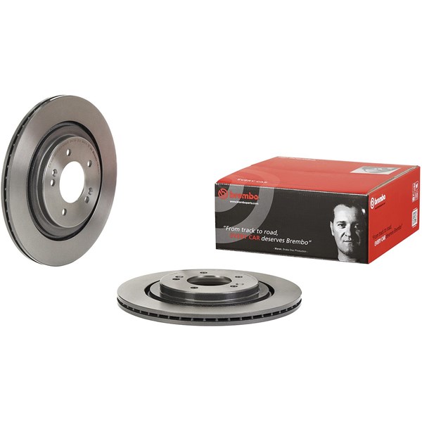 Bromsskiva Ventilerad, Bakaxel Brembo 09.E536.11 BREMBO Bromsskiva Ventilerad, Bakaxel Brembo 09.E536.11 BREMBO
