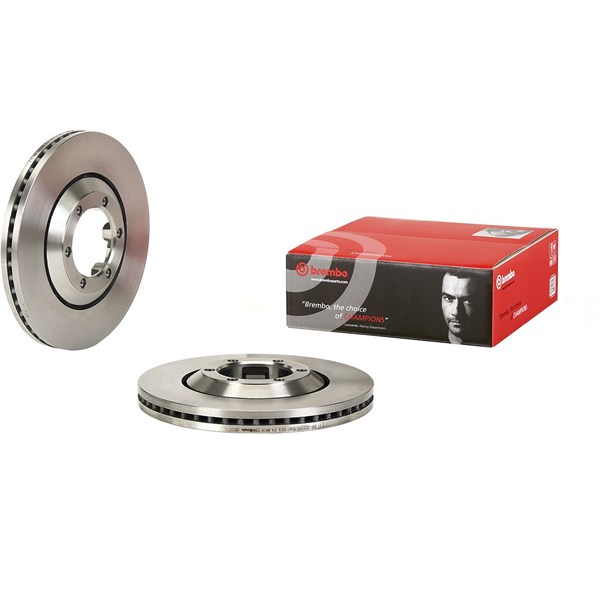 Bromsskiva Ventilerad, Framaxel Brembo 09.E537.10 BREMBO