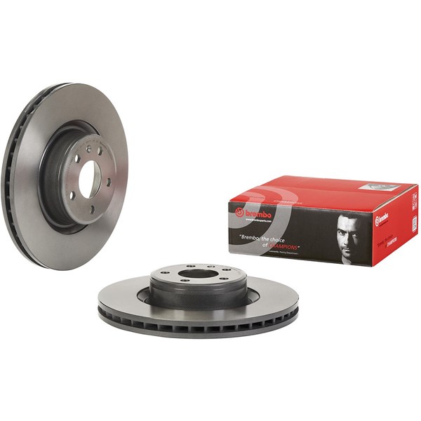 Bromsskiva Ventilerad, Framaxel Brembo 09.E833.11 BREMBO