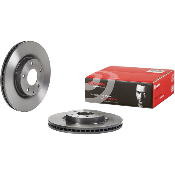 Bromsskiva Ventilerad, Framaxel Brembo 09.E836.11 BREMBO
