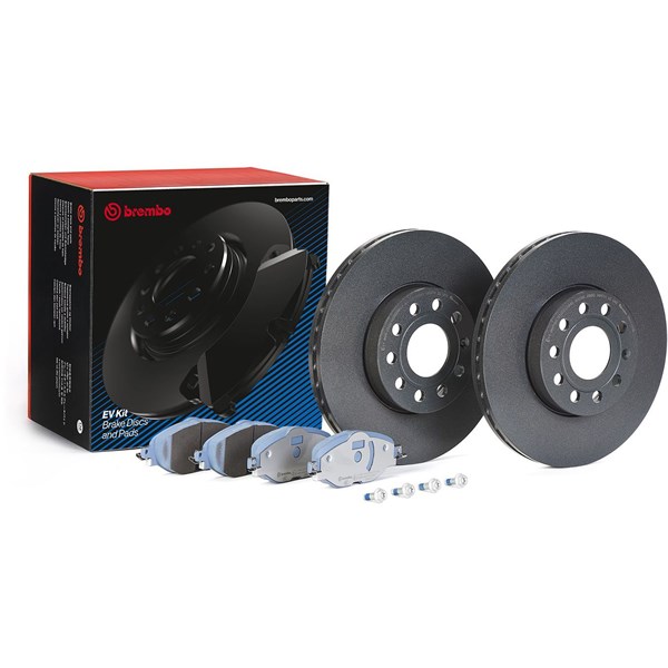Bromssats, Skivbroms Ventilerad, Framaxel Brembo KT 08 024 BREMBO