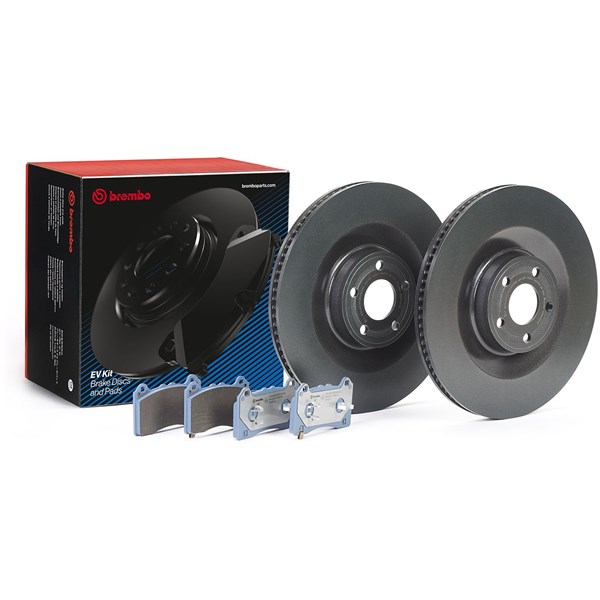 Bromssats, Skivbroms Ventilerad, Framaxel Brembo KT 08 026 BREMBO