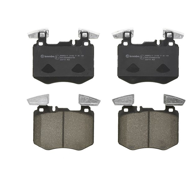 Bromsbeläggsats, Framaxel Brembo P 50 159 BREMBO