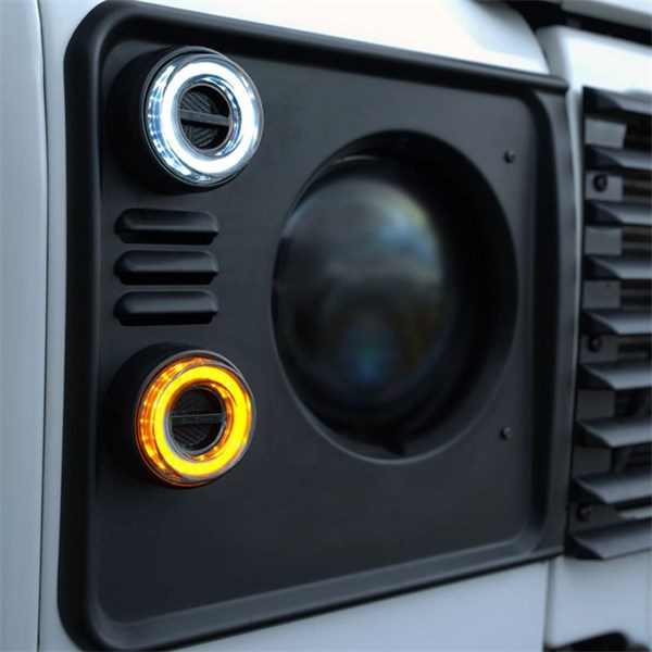Glohh GL-2 LED Framljus Land Rover 90/110 - Defender (LD), Fram AutoStyle