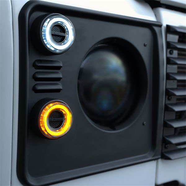 Glohh GL-2 LED Framljus Land Rover 90/110 - Defender (LD), Fram AutoStyle