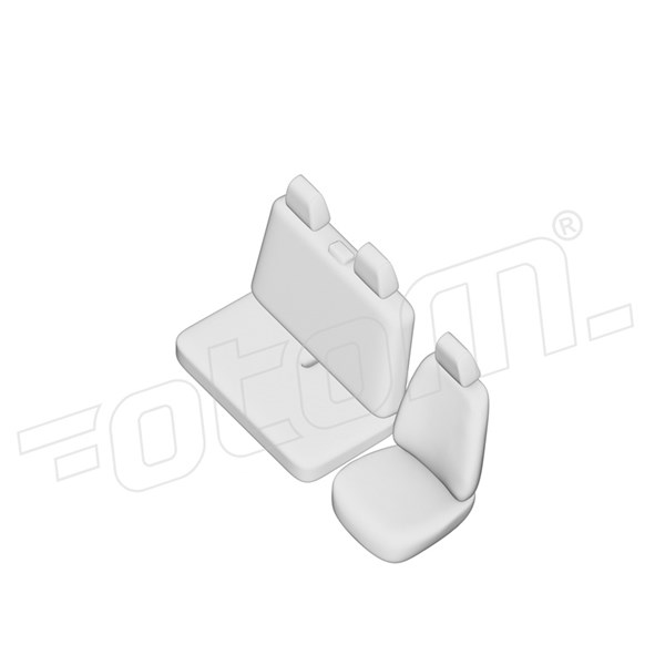 Sätesöverdrag Opel Movano C 2022-, Frontmontering Otom OT 48088OD otoM Sätesöverdrag Opel Movano C 2022-, Frontmontering Otom OT 48088OD otoM