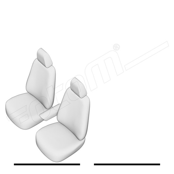 Sätesöverdrag Maxus E-Deliver 3 2020-, Frontmontering Otom OT 810 otoM Sätesöverdrag Maxus E-Deliver 3 2020-, Frontmontering Otom OT 810 otoM