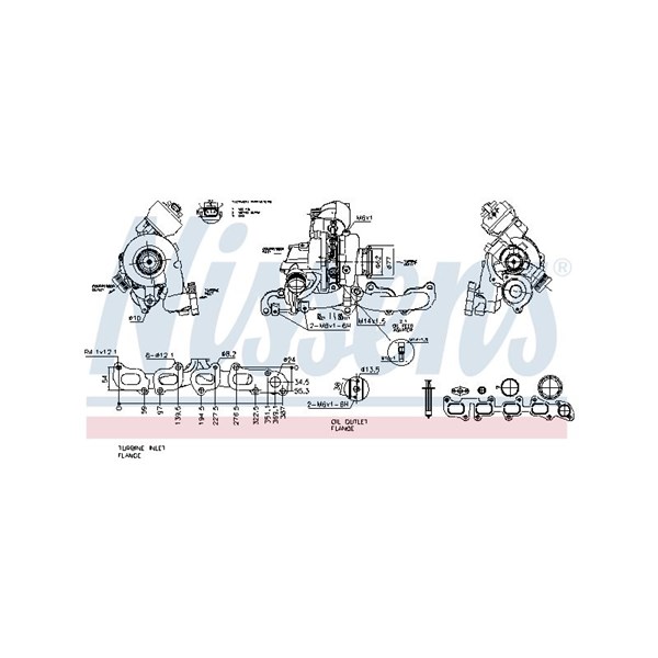 Turbo Nissens 93546 NISSENS