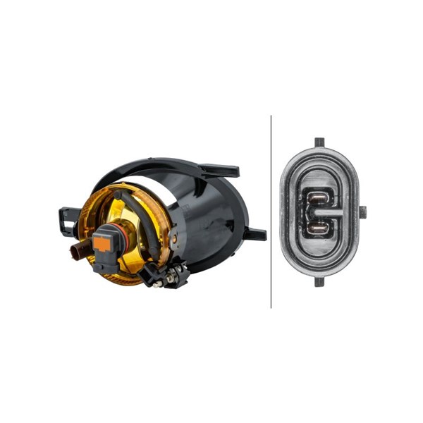 Dimljus 12V, Vänster Hella 1N0 010 304-011 HELLA