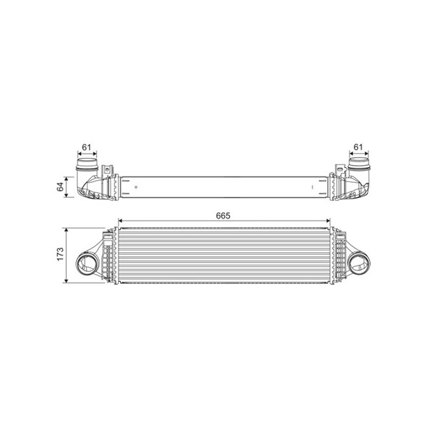 Intercooler Valeo 822920 VALEO