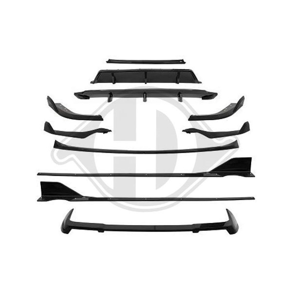Spoiler, Fram, Bak Diederichs 1294068 DIEDERICHS Spoiler, Fram, Bak Diederichs 1294068 DIEDERICHS