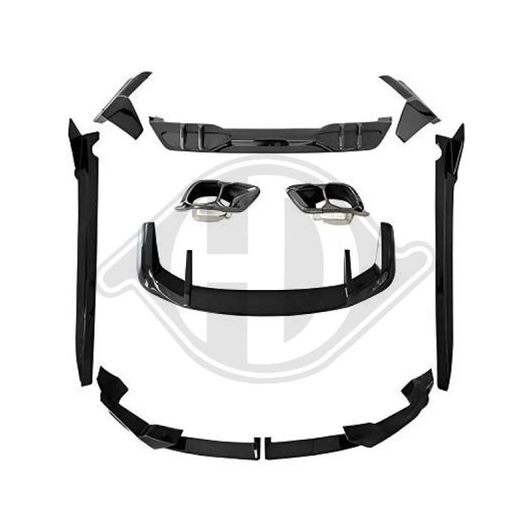 Spoiler, Fram, Bak Diederichs 1294268 DIEDERICHS Spoiler, Fram, Bak Diederichs 1294268 DIEDERICHS