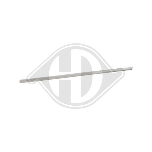 Prydnads-/ Skyddslist, stänkskärm, Höger fram Diederichs 1645240 DIEDERICHS