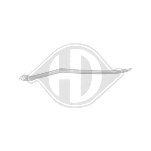 Prydnads- / Skyddslist, kylargaller, Vänster Diederichs 2240843 DIEDERICHS