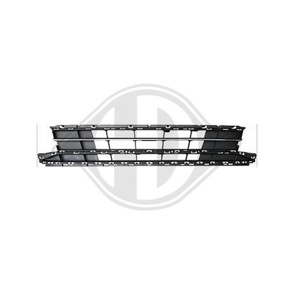Ventilationsgaller, stötfångare, Fram Diederichs 2249044 DIEDERICHS