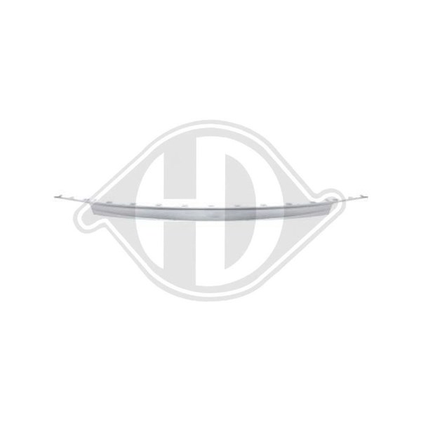 Prydnads- / Skyddslist, stötfångare, Bak Diederichs 3405167 DIEDERICHS