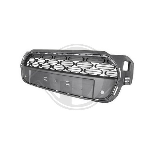 Ventilationsgaller, stötfångare, Mitt Diederichs 4007144 DIEDERICHS