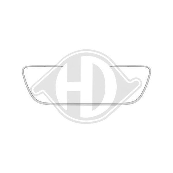 Prydnads- / Skyddslist, kylargaller Diederichs 4244041 DIEDERICHS