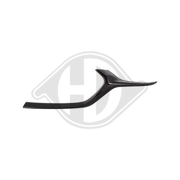 Prydnads- / Skyddslist, kylargaller, Vänster Diederichs 5621039 DIEDERICHS