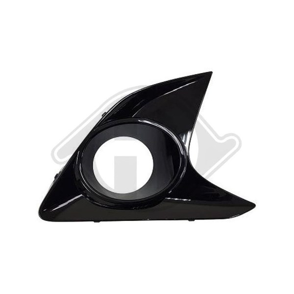 Ventilationsgaller, stötfångare, Höger fram Diederichs 6602046 DIEDERICHS