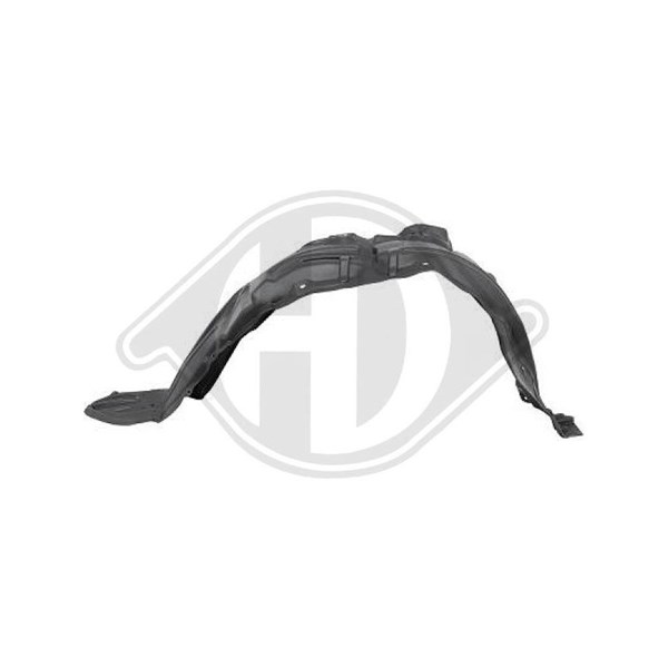 Beklädnad, hjulhus, Vänster fram Diederichs 6642009 DIEDERICHS