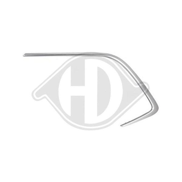 Prydnads- / Skyddslist, stötfångare, Vänster fram Diederichs 6661 DIEDERICHS Prydnads- / Skyddslist, stötfångare, Vänster fram Diederichs 6661 DIEDERICHS