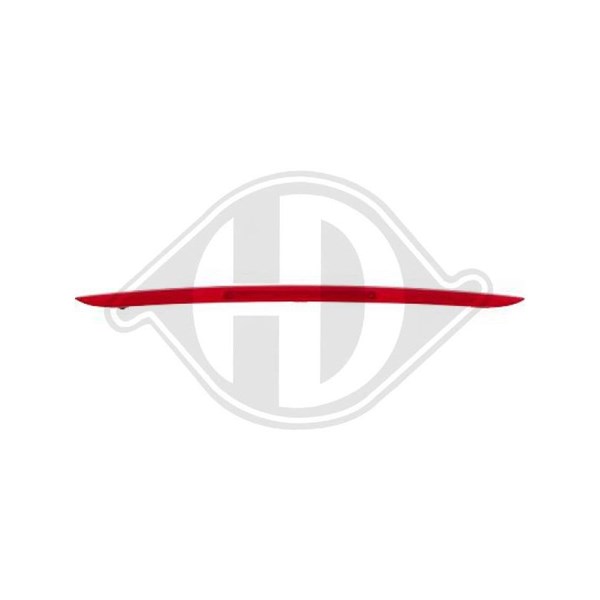 Extra bromsljus, Bak, Mitt Diederichs 7675096 DIEDERICHS Extra bromsljus, Bak, Mitt Diederichs 7675096 DIEDERICHS