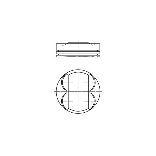Kolv Mahle 081 PI 00106 000 MAHLE
