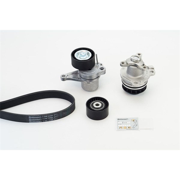 Vattenpump + spårremssats Contitech 7PK1705WP1 CONTITECH Vattenpump + spårremssats Contitech 7PK1705WP1 CONTITECH