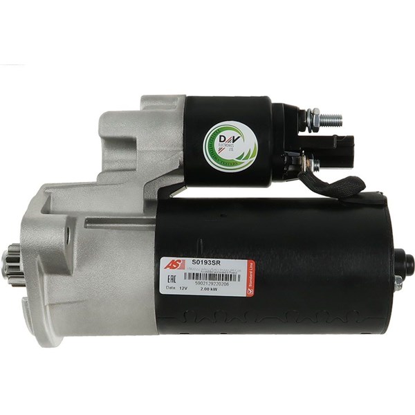 Startmotor 12V As-pl S0193SR AS-PL