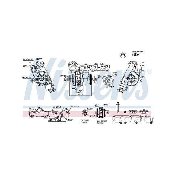 Turbo Nissens 93891 NISSENS