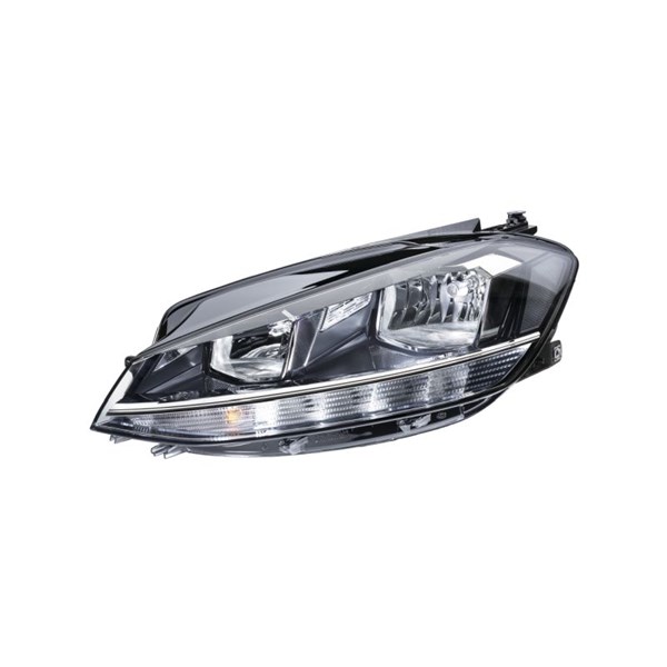 Strålkastare 12V, Vänster Hella 1EB 013 924-011 HELLA
