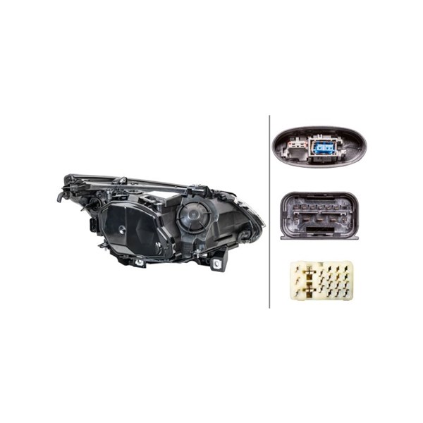 Strålkastare 12V, Vänster Hella 1ZS 169 009-111 HELLA Strålkastare 12V, Vänster Hella 1ZS 169 009-111 HELLA