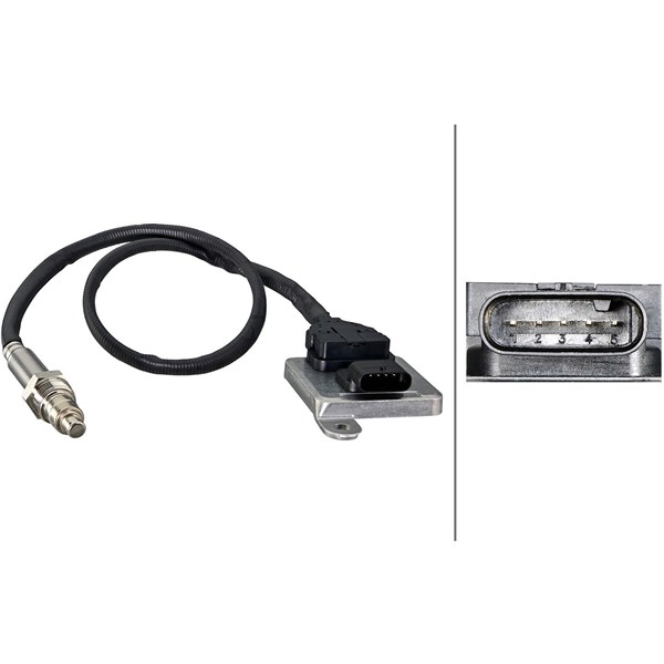 NOx-sensor, NOx-katalysator Hella 6PN 358 307-191 HELLA